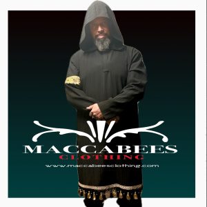 Maccabees Black Thobe Size 46