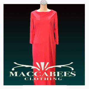 Woman Salmon Colored Dress Size 6