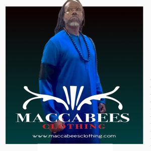 Maccabees Royal Blue Thobe set Size 46