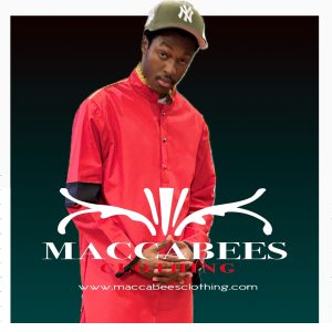 Maccabees Cherry Long Sleeve Thobes Size 42