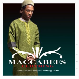 Maccabees Olive Grunge size 46 Long Sleeve Thobes