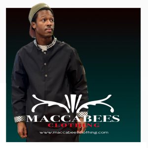 Maccabees Black and Silver Thobes Size 42