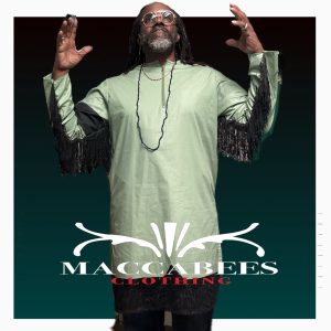 Maccabees Mint Green Black Lace Thobe size44